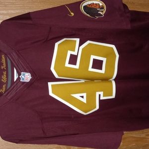 Washington Redskins Throwback Alfred Morris jersey stitched